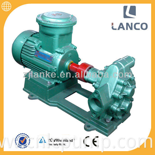 Lanco brand Standard KCB-200 Gear Rotary Oil pump wich 4 kw motor